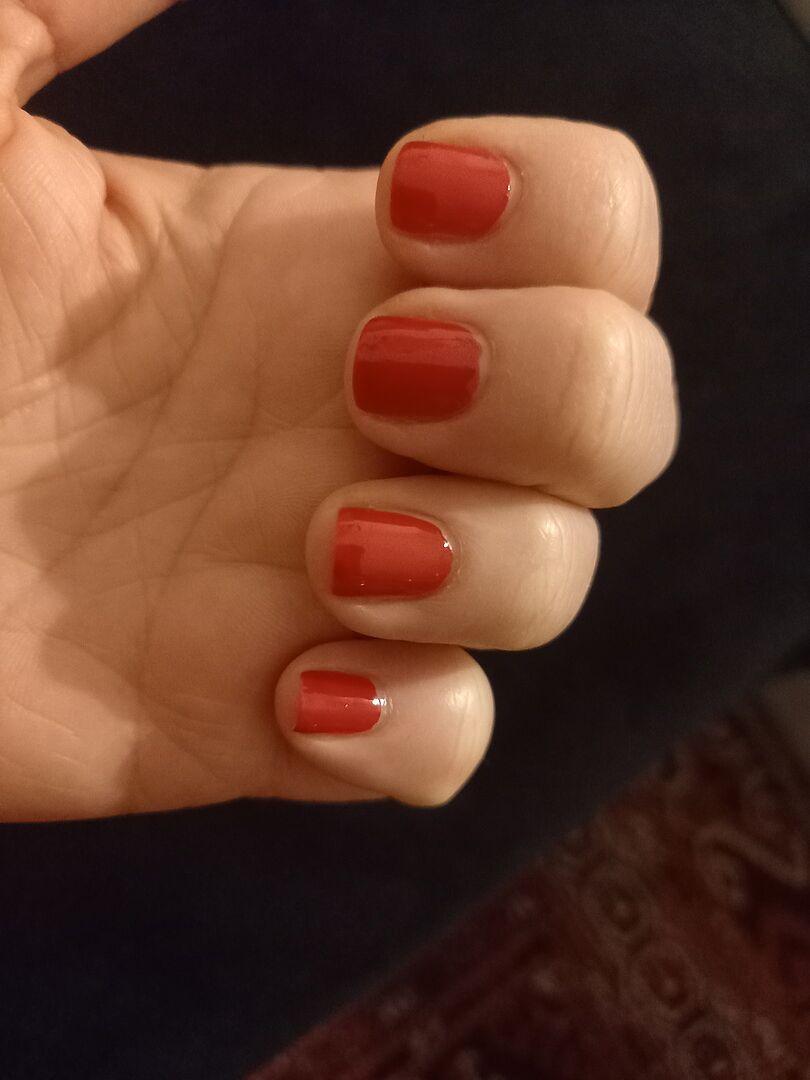 Schöne Farbe, braucht Pflege