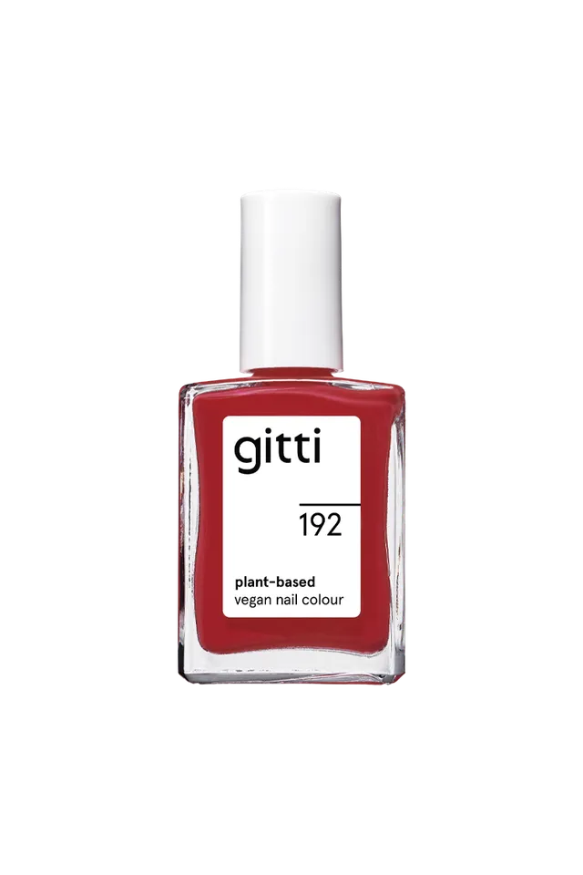 gitti-no-192-nagellack-leuchtendes-rot-pflanzenbasiert image 1