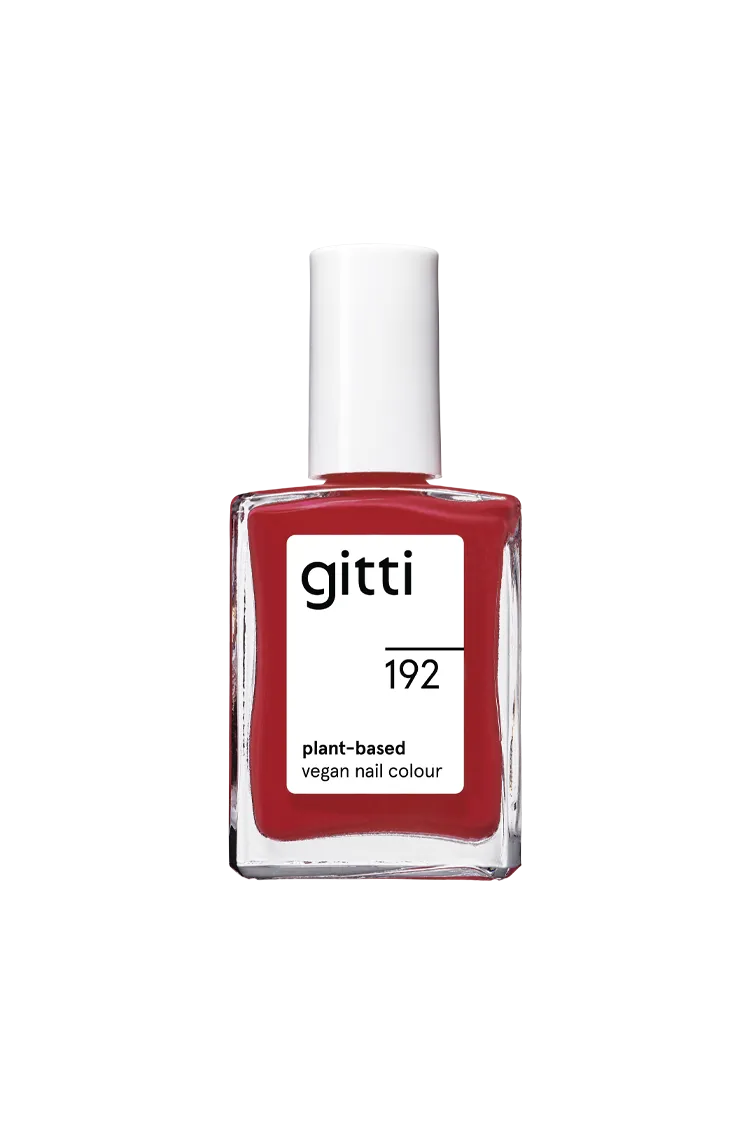 gitti-no-192-nagellack-leuchtendes-rot-pflanzenbasiert image 1