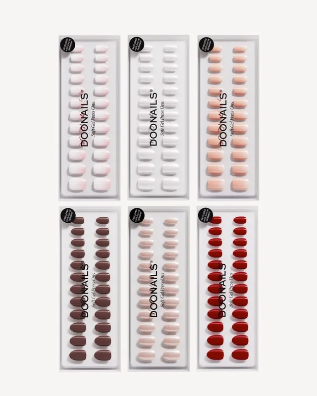 doonails-6x-bestseller-farben-spar-bundle-soft-gel-press-ons image 1