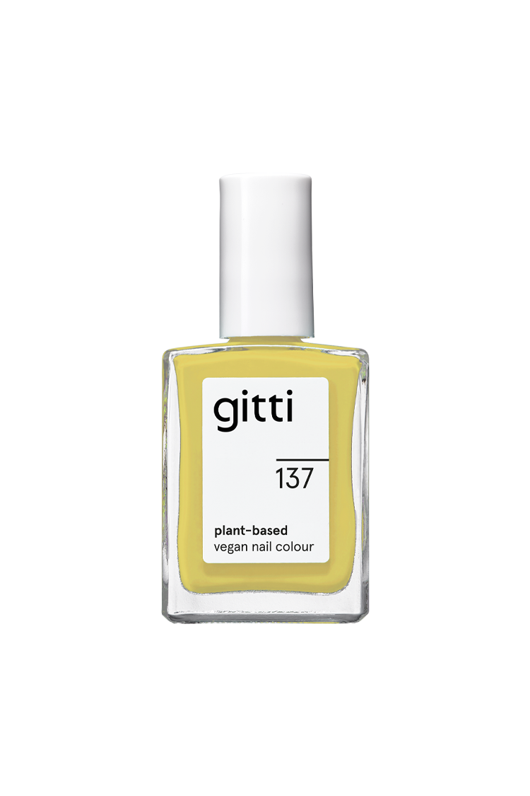 gitti-no-137-plant-based-nagellack-leuchtendes-gelb image 1