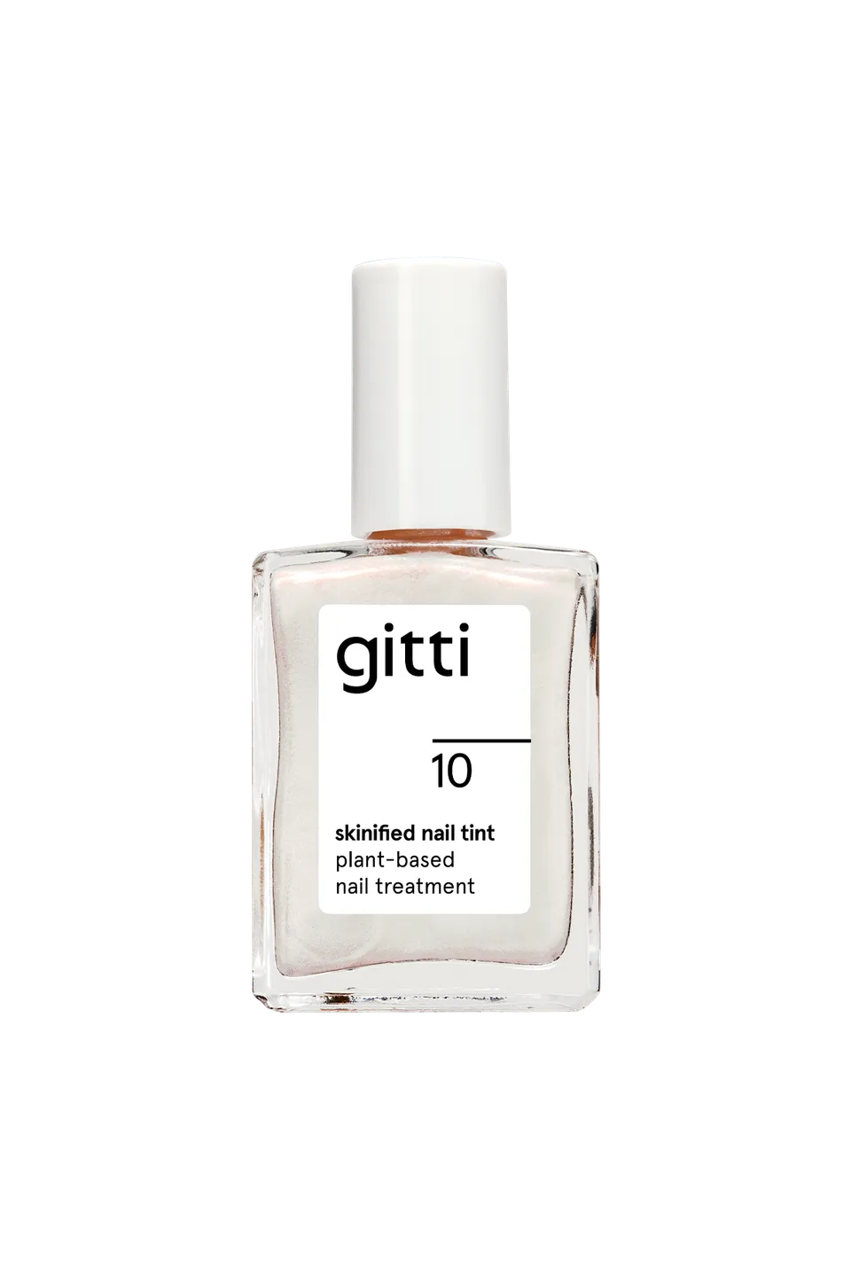 gitti-skinified-nail-tint-no-10-pflegelack-transparent-cremewei-mit-golden-glow image 1