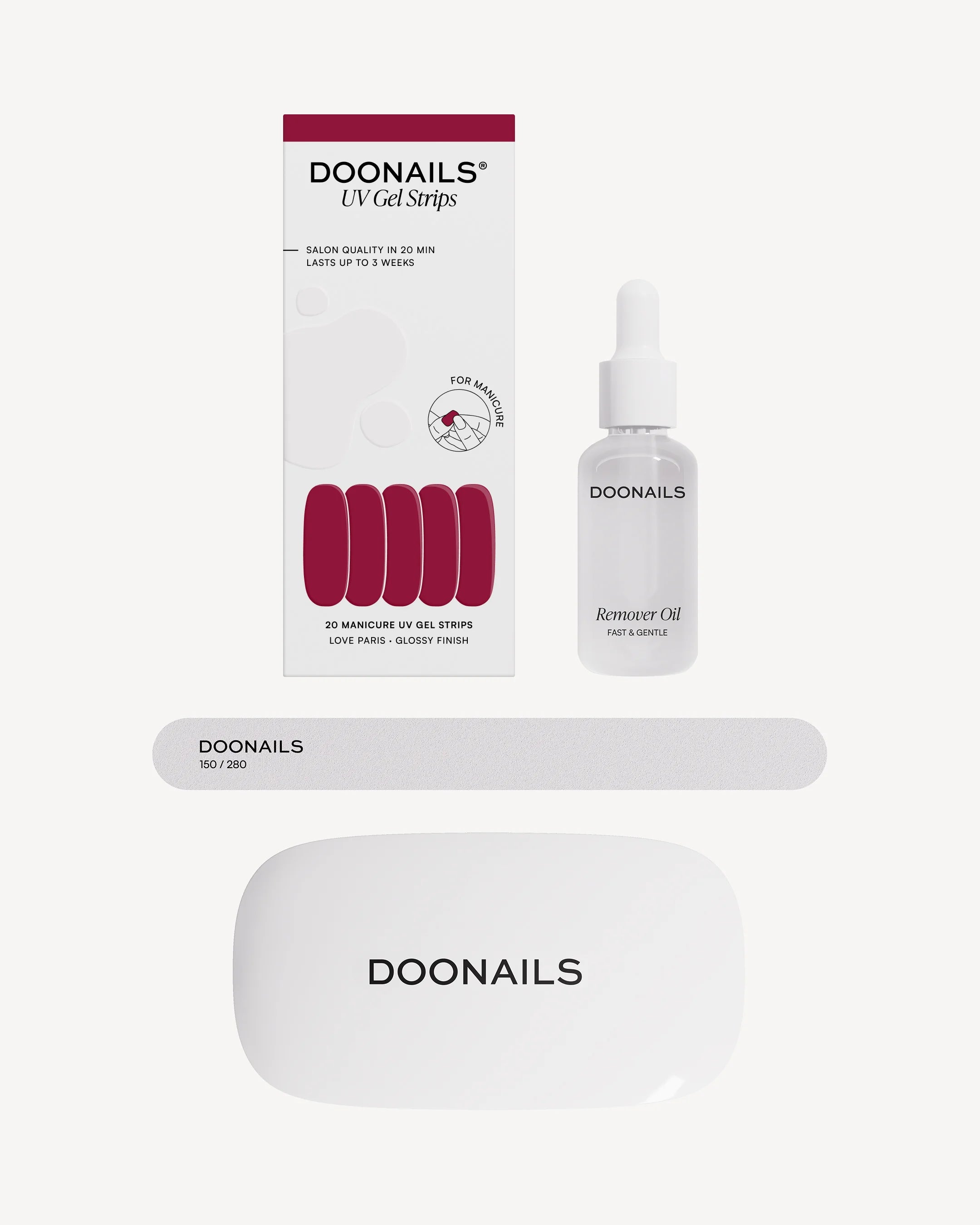 doonails-starter-set-uv-gel-strips-manik-re-starterset image 1