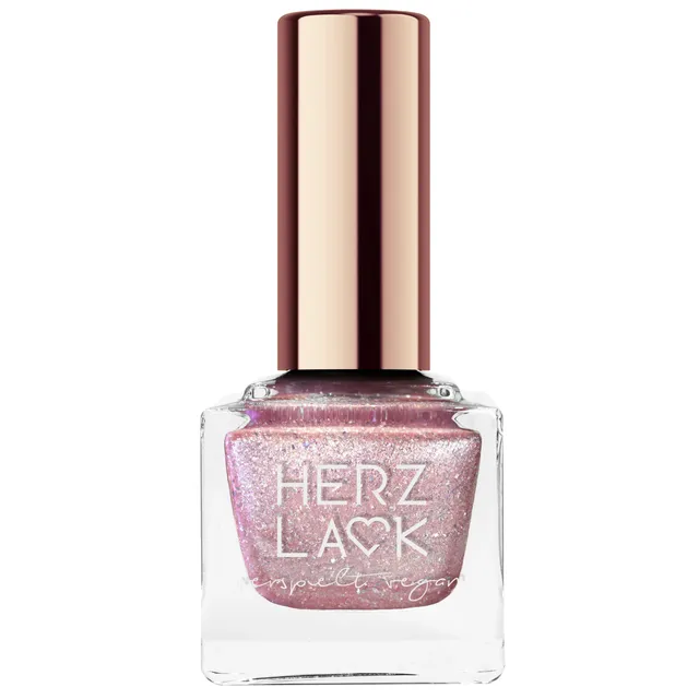 herzlack-funkelversprechen-veganer-nagellack-rosa-holo-flakies-11ml image 1