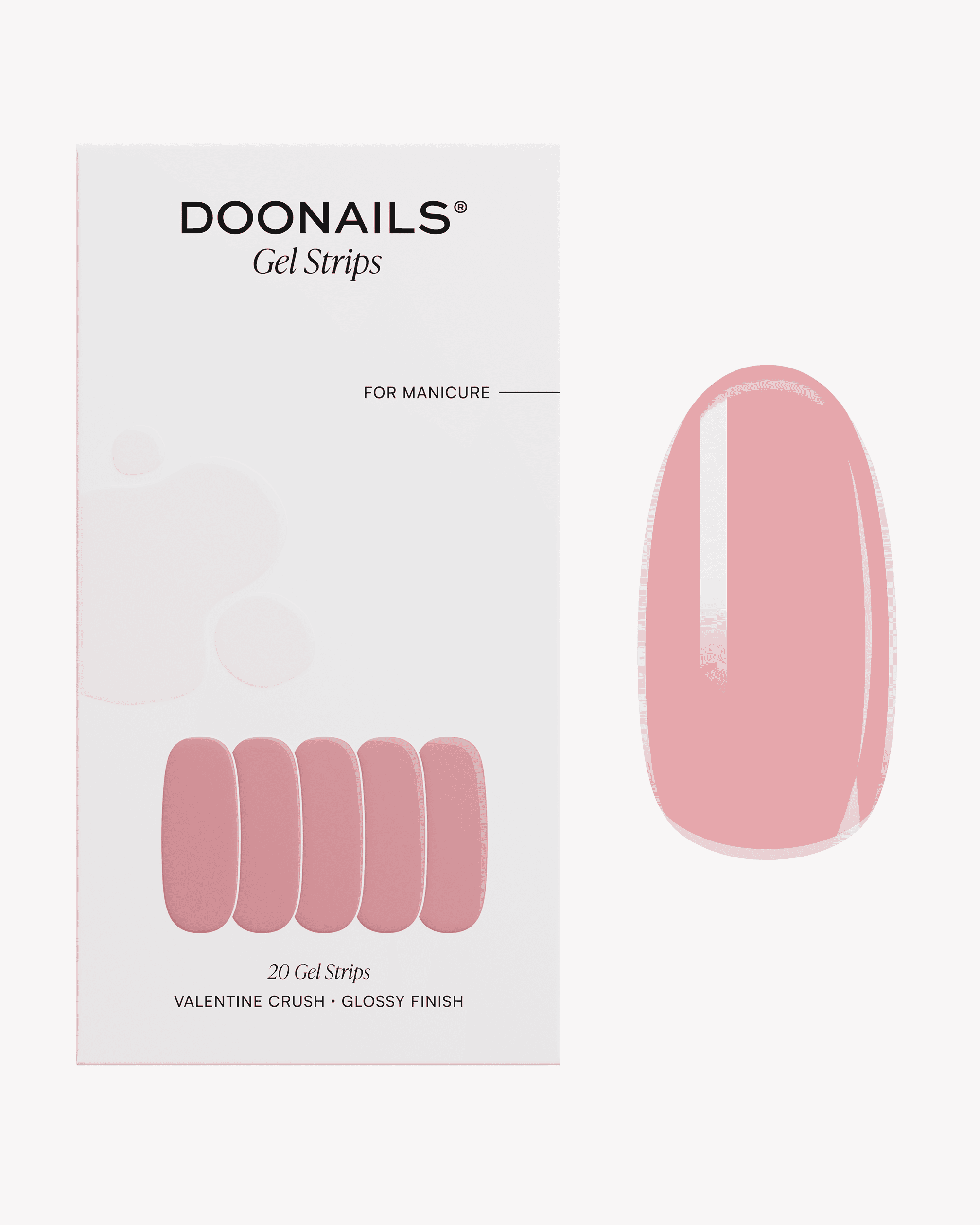 doonails-valentine-crush-uv-gel-strips-nude-bestseller image 1