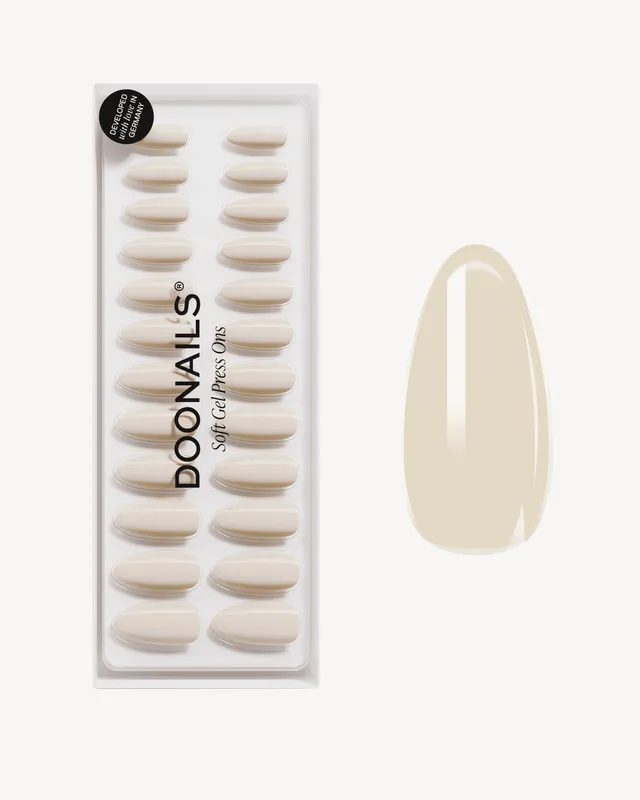 doonails-vanilla-medium-almond-soft-gel-press-ons-online-exklusiv image 1