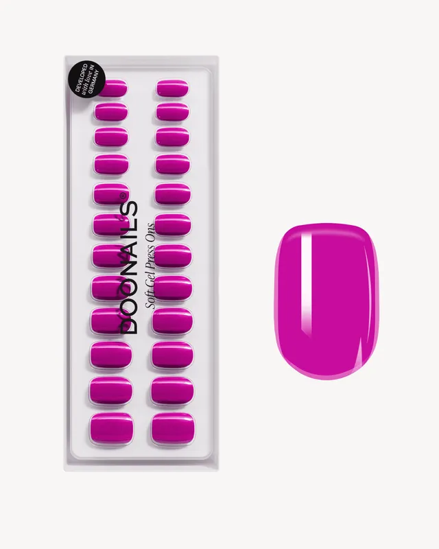 doonails-dragonfruit-extra-short-square-soft-gel-press-ons image 1