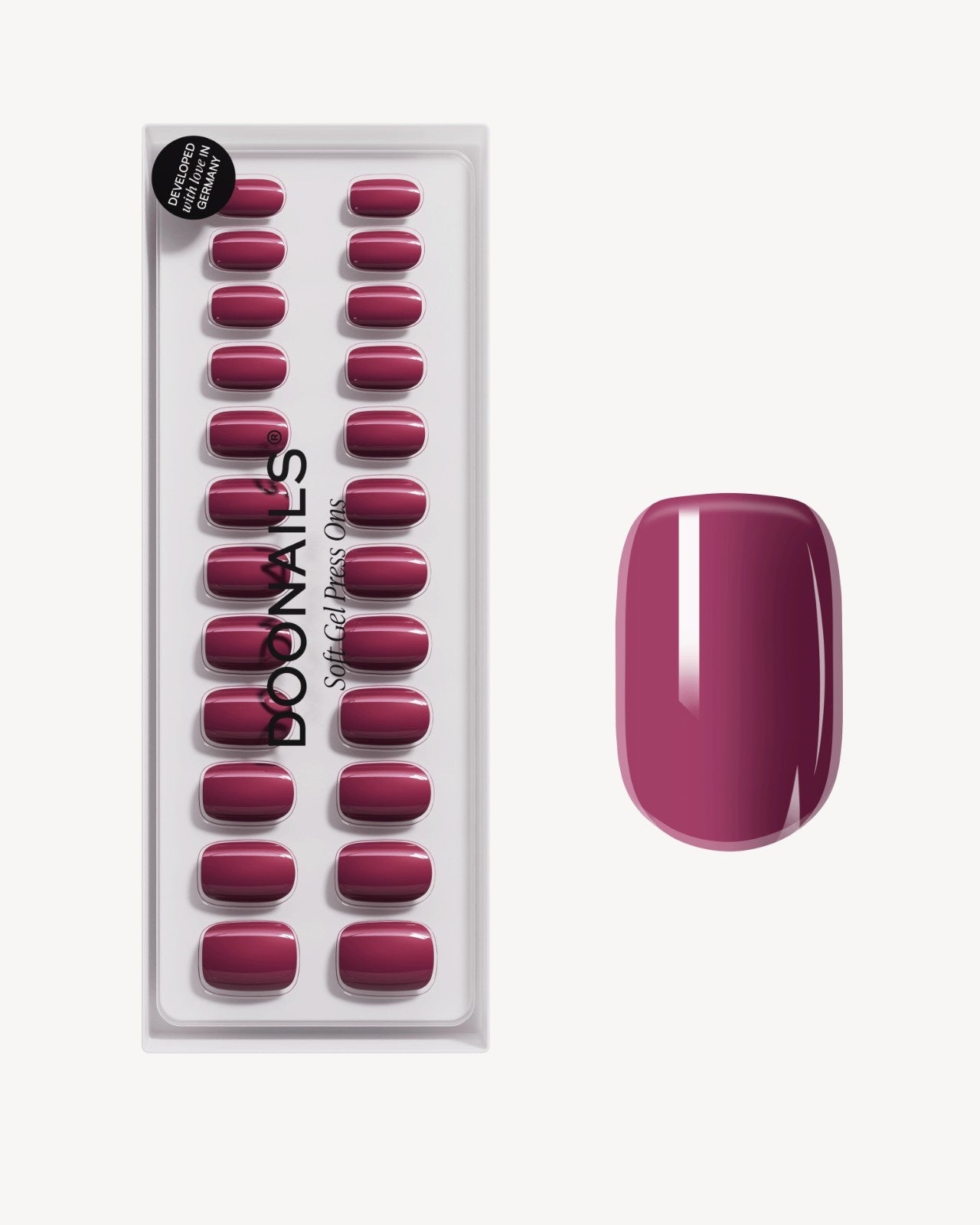 doonails-bubblegum-short-square-soft-gel-press-ons image 1