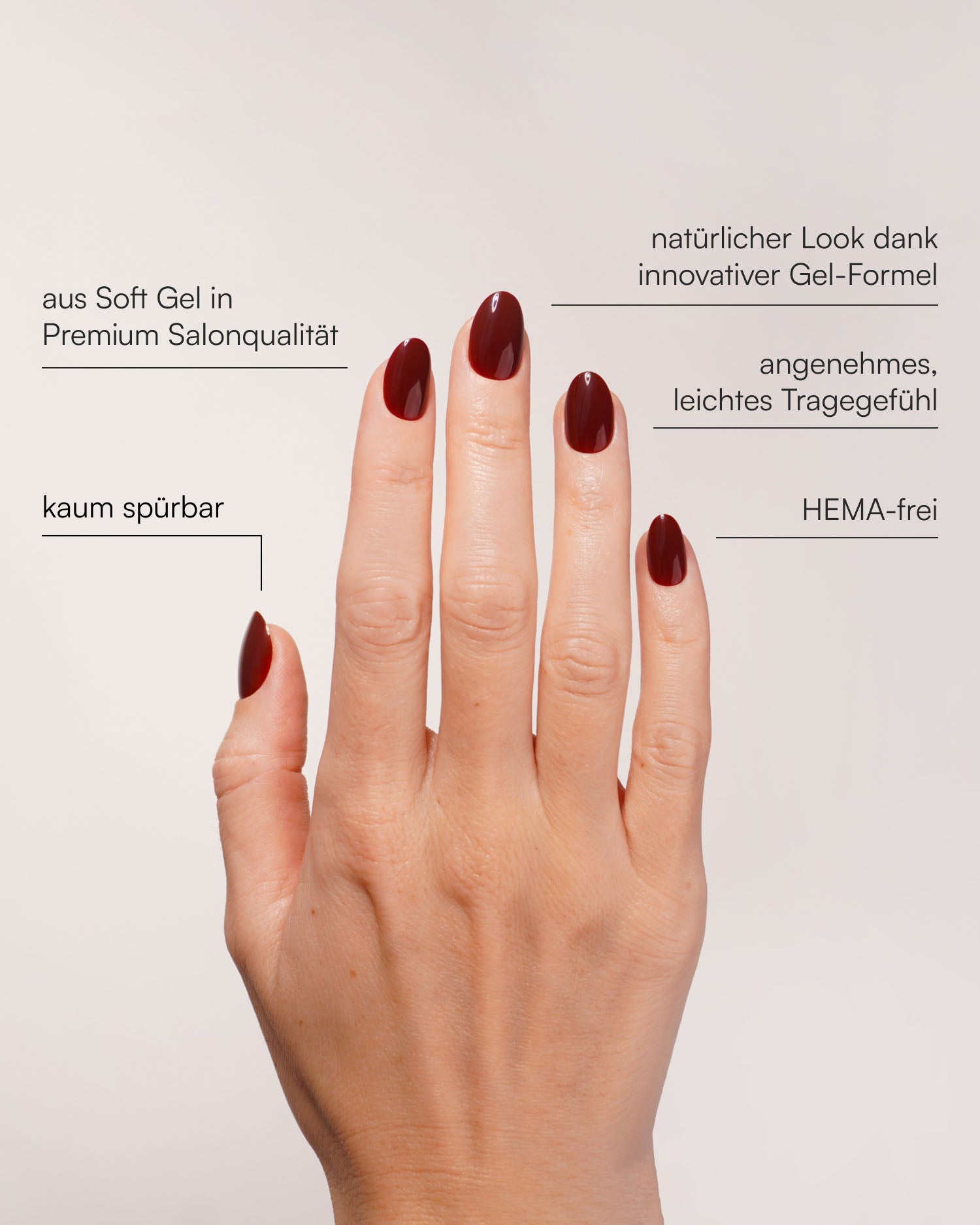 doonails-soft-gel-press-ons-short-round-love-paris-sattes-rot image 3