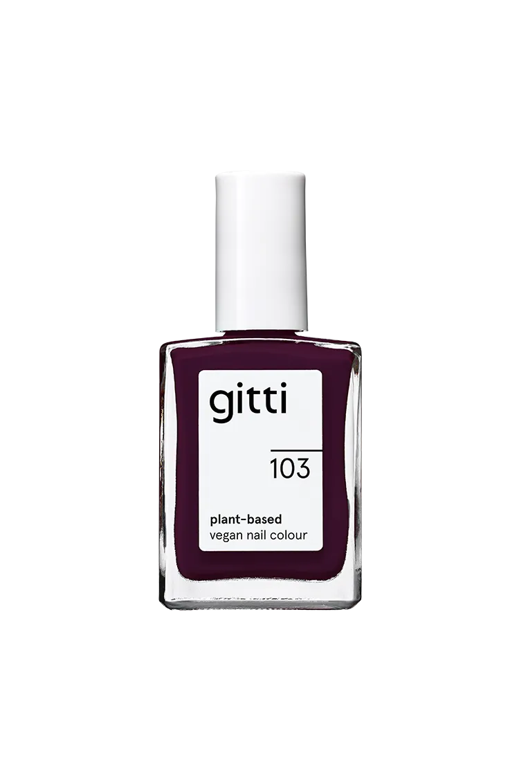 gitti-no-103-nagellack-dunkles-aubergine-pflanzenbasiert image 1