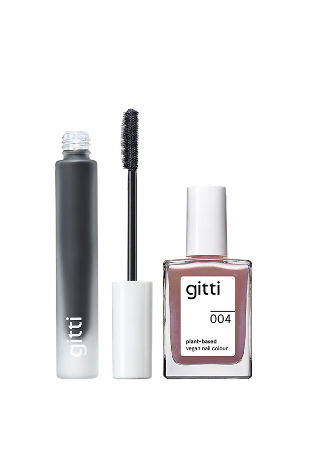 gitti-colour-up-duo-set-mascara-pflanzenbasierte-nagelfarbe-15-ml image 1