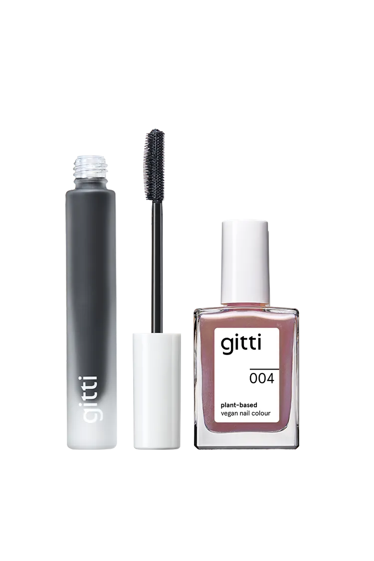 gitti-colour-up-duo-set-mascara-pflanzenbasierte-nagelfarbe-15-ml image 1