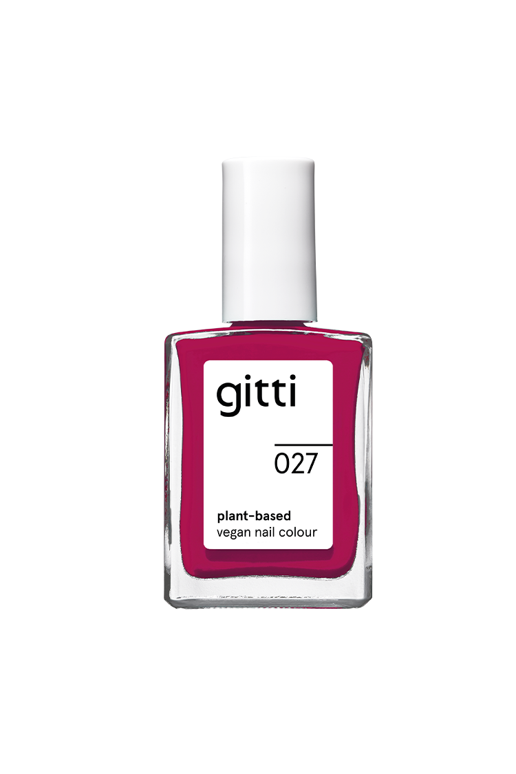 gitti-no-027-nagellack-leuchtendes-fuchsia-pink-plant-based image 1