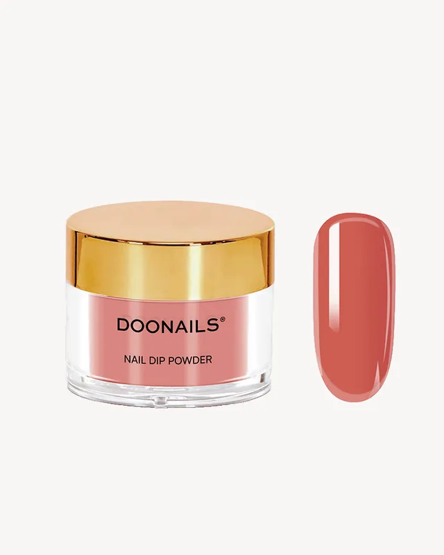 doonails-pumpkin-pie-dipping-powder-herbst-orange image 1