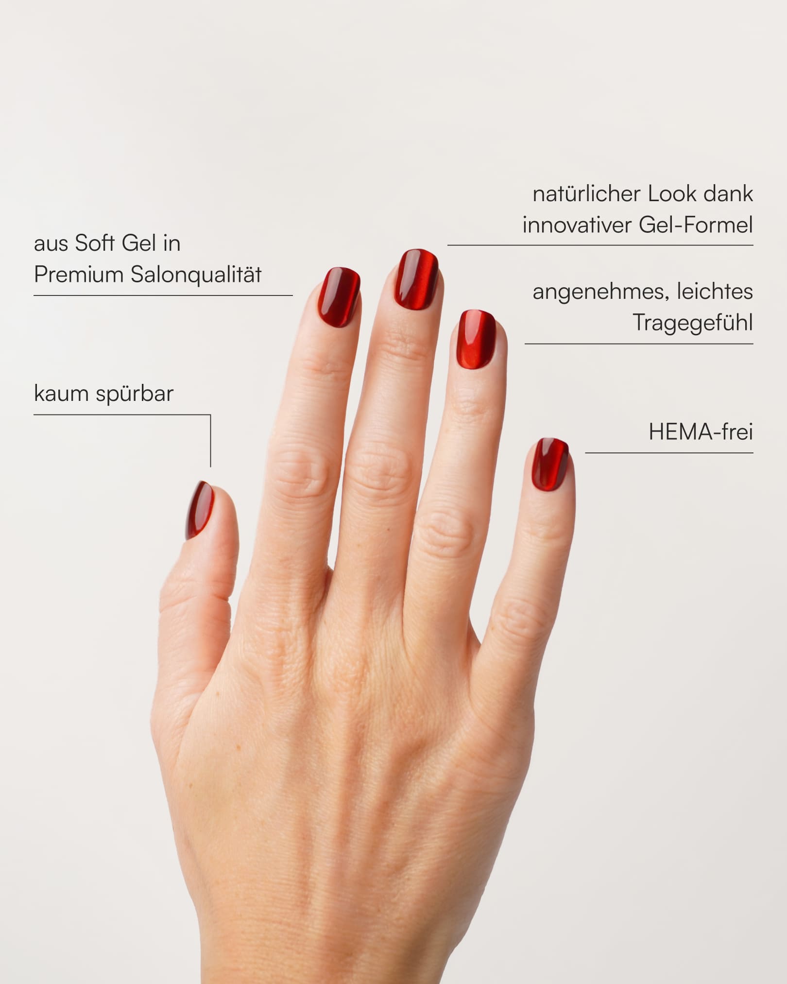 doonails-red-cat-eye-extra-short-square-soft-gel-press-ons image 3
