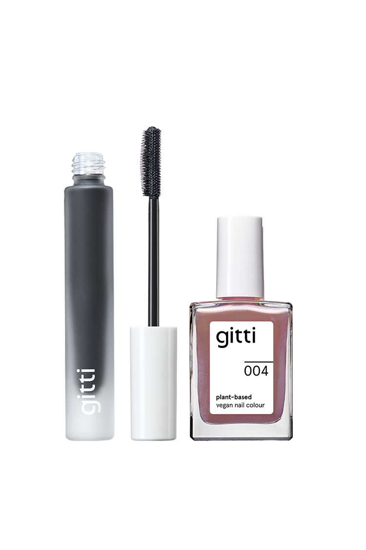 gitti-colour-up-duo-set-mascara-pflanzenbasierte-nagelfarbe-15-ml image 1