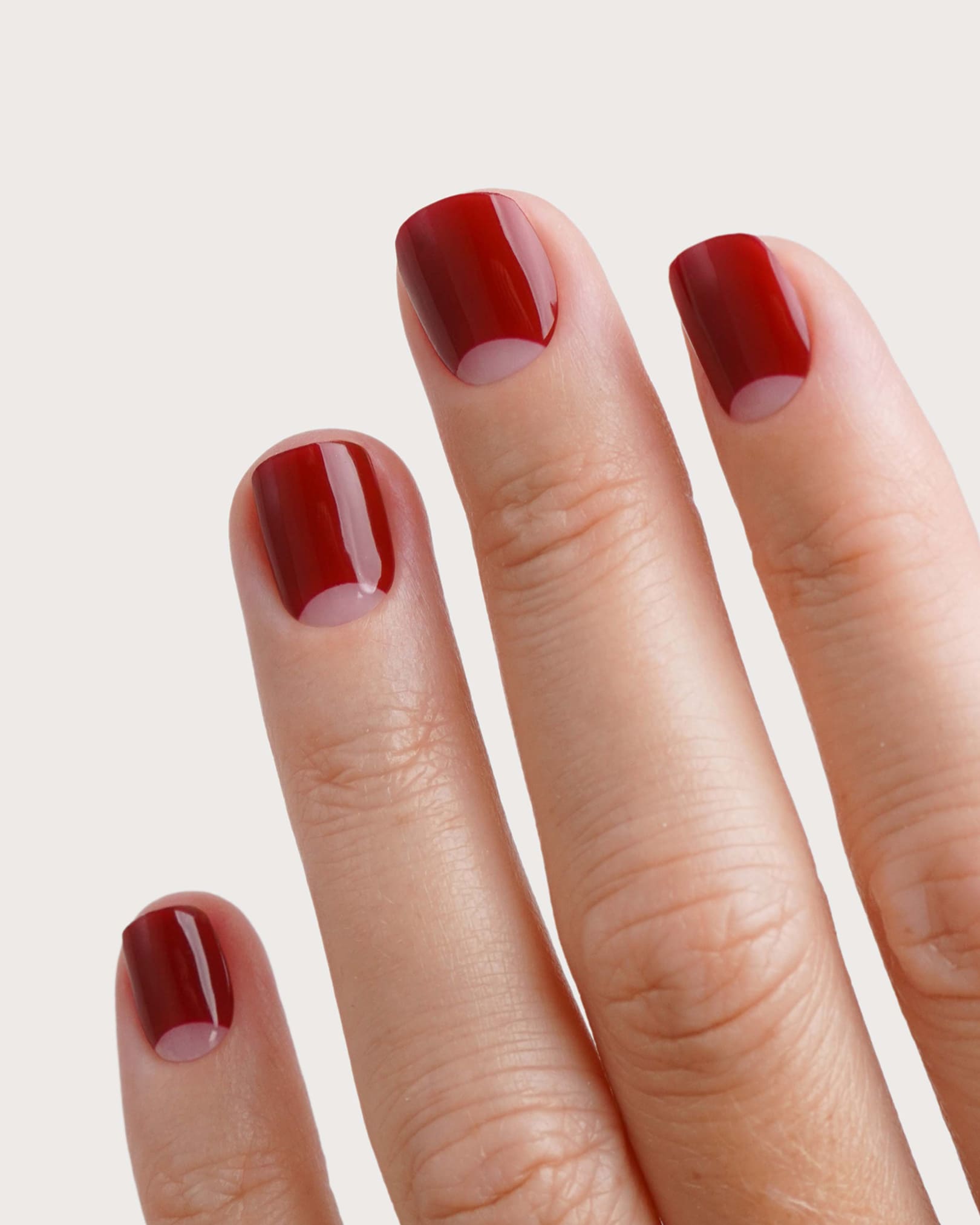 doonails-mademoiselle-bordeaux-uv-gel-strips image 2