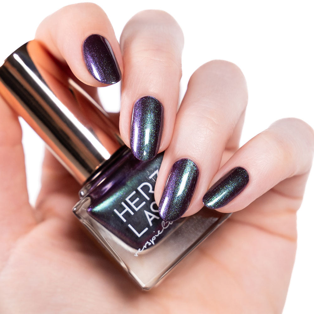 herzlack-grinsekatze-veganer-nagellack-multichrome-lila-gr-n-11-ml image 2