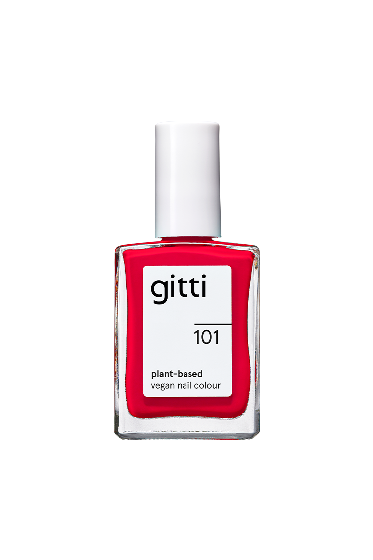 gitti-no-101-pflanzlich-basierter-nagellack-feuerrot image 1
