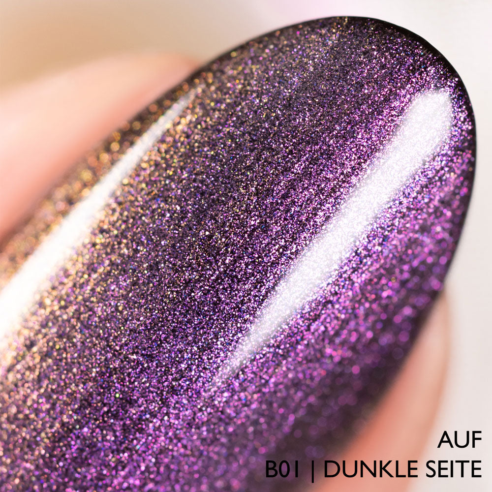 herzlack-lavendelgold-veganer-effekt-topper-multichrome-violett-gold-11ml image 2