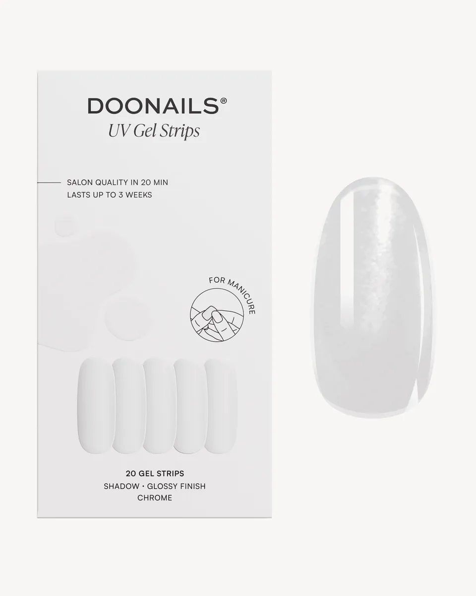 doonails-shadow-uv-gel-strips-silber-chrome image 1