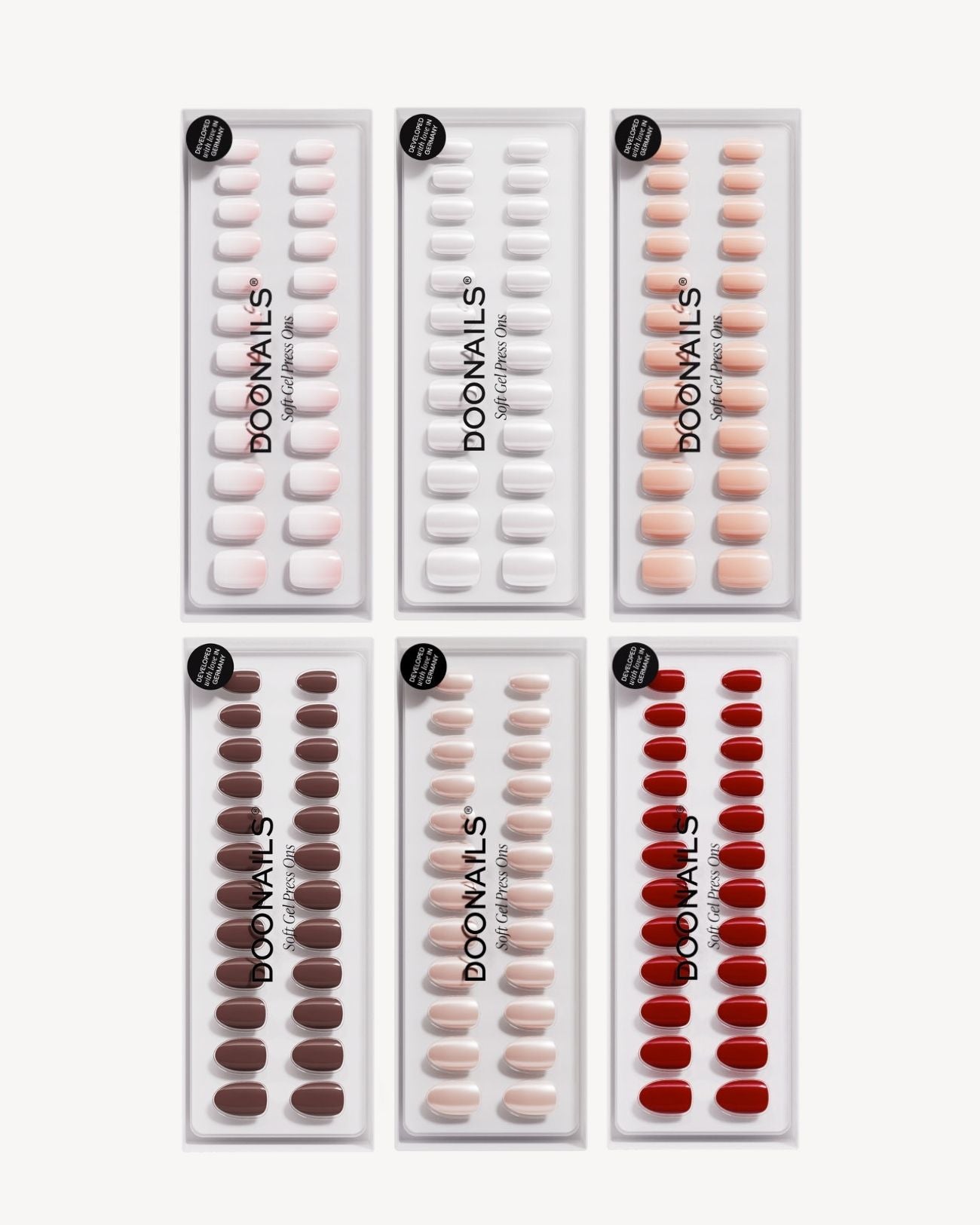 doonails-6x-bestseller-farben-spar-bundle-soft-gel-press-ons image 1