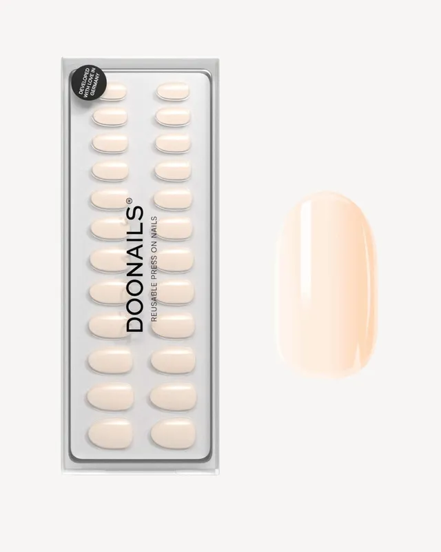 doonails-cheesecake-medium-round-soft-gel-press-ons image 1