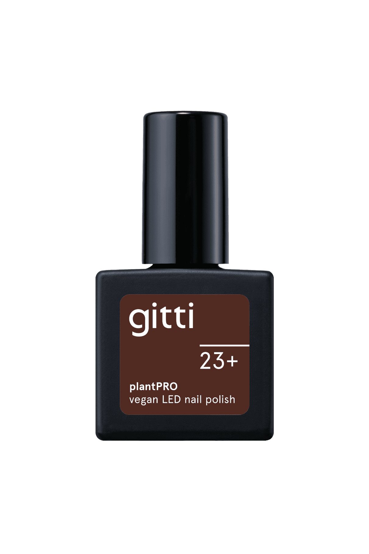 gitti-no-23-plantpro-gel-nagellack-tiefes-schokoladenbraun image 1