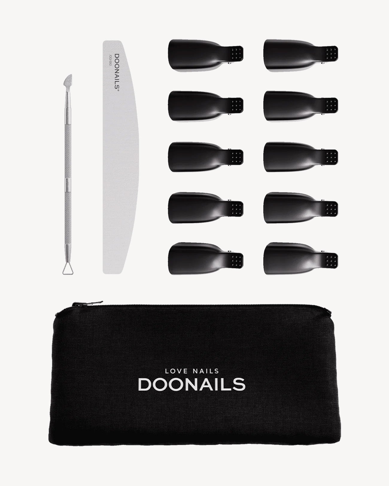 doonails-entferner-tools-folien-methode-clips-feile-schaber-set image 1