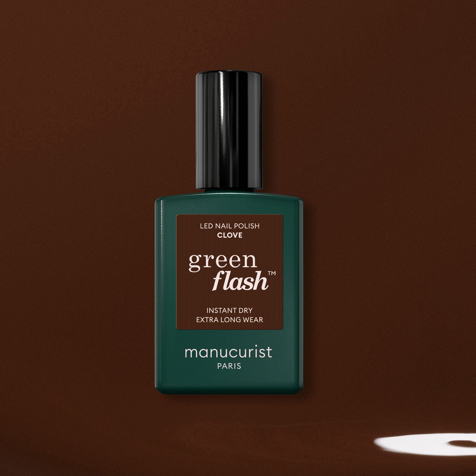 manucurist-green-flash-clove-semi-permanenter-nagellack-schokobraun image 1