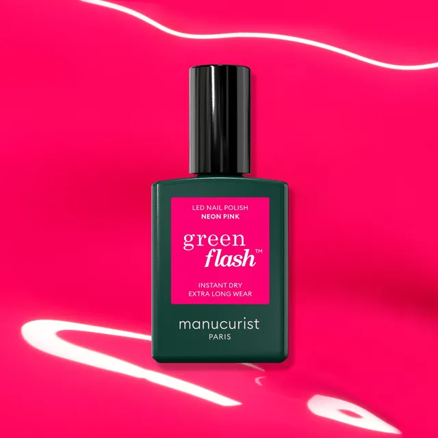 manucurist-green-flash-neon-pink-gel-polish image 1
