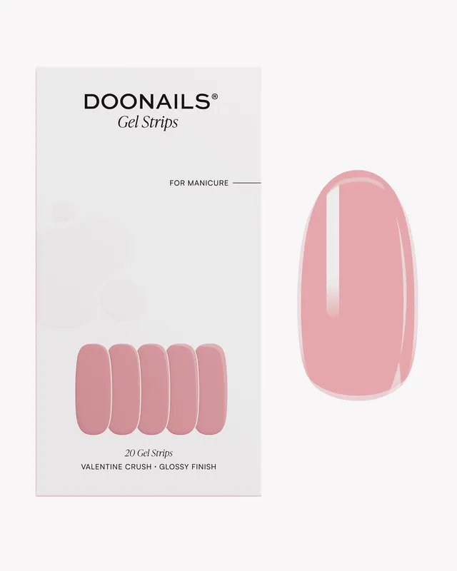 doonails-valentine-crush-uv-gel-strips-nude-bestseller image 1