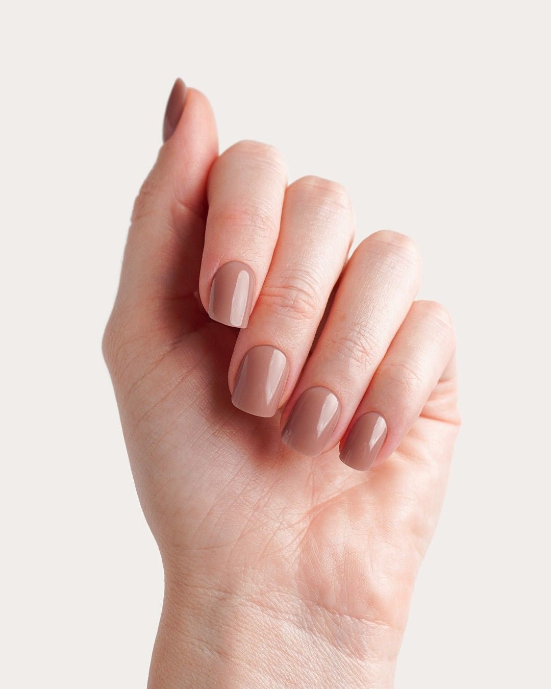 doonails-espresso-extra-short-square-soft-gel-press-ons-hellbraun image 5