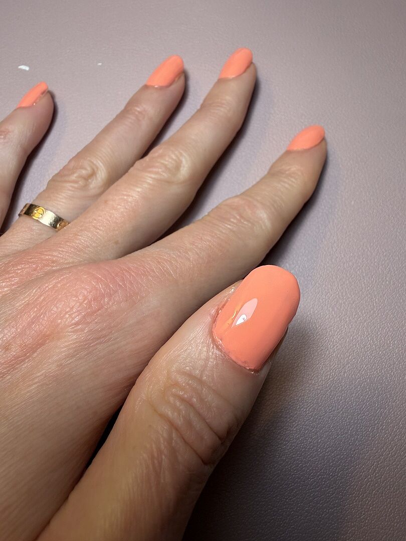 Tolle Farbe, zweite Schicht Pflicht