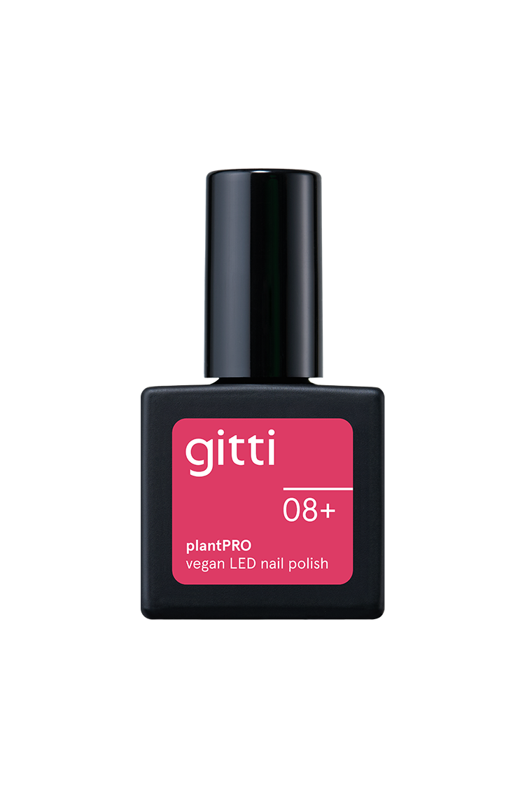 gitti-no-08-plantpro-gel-nail-polish-strahlendes-pink image 1