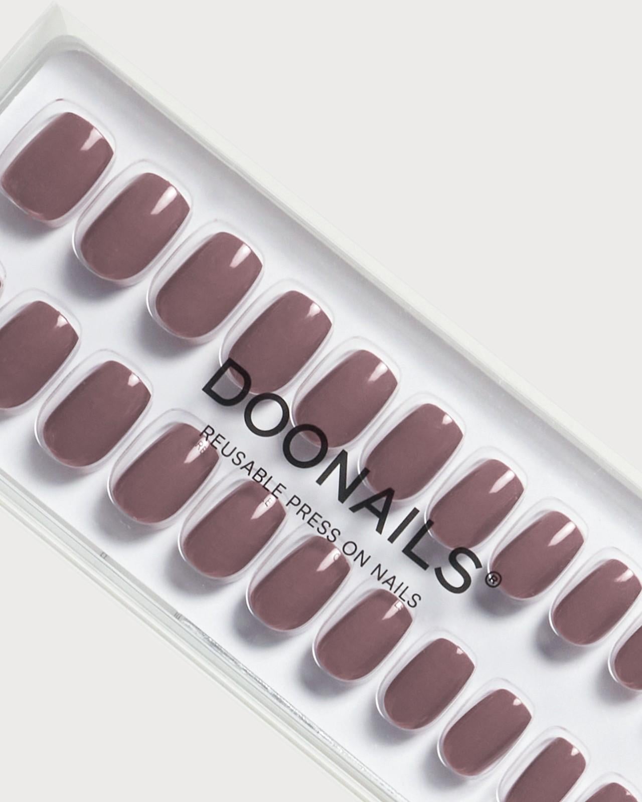 doonails-silent-night-mauve-short-square-soft-gel-press-ons image 5