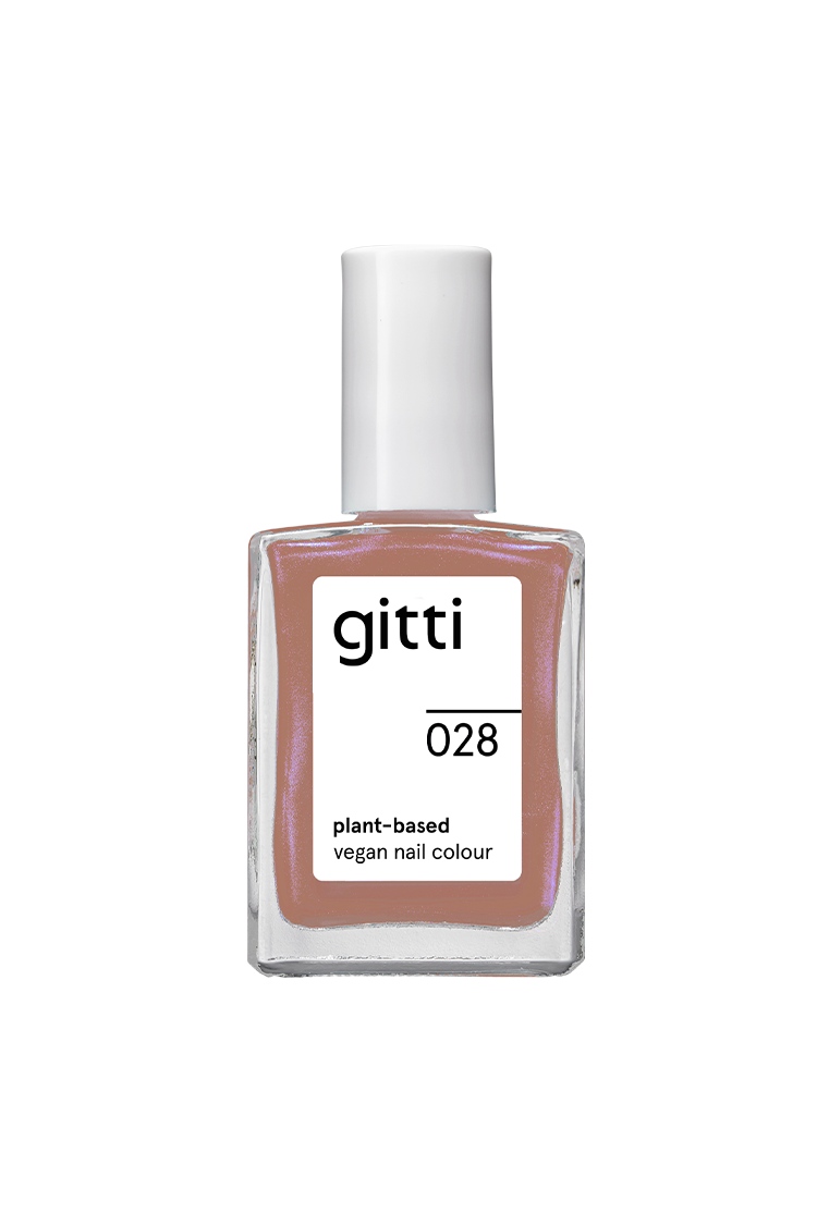 gitti-no-028-veganer-nagellack-in-mokkabraun-mit-blauem-schimmer image 1
