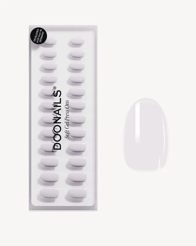 doonails-soft-lilac-short-round-soft-gel-press-ons image 1