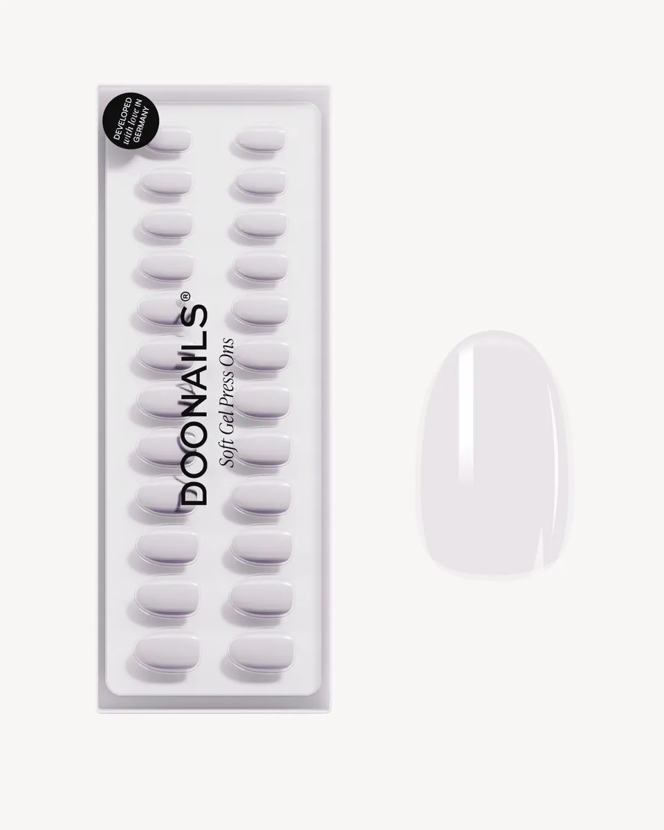 doonails-soft-lilac-short-round-soft-gel-press-ons image 1