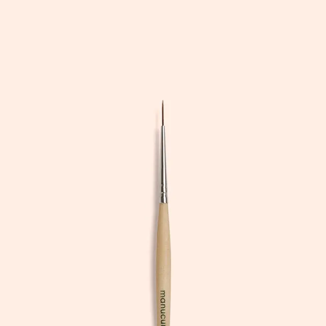 manucurist-pinceau-liner-pinsel-veganer-nail-art-pinsel-holzgriff image 1