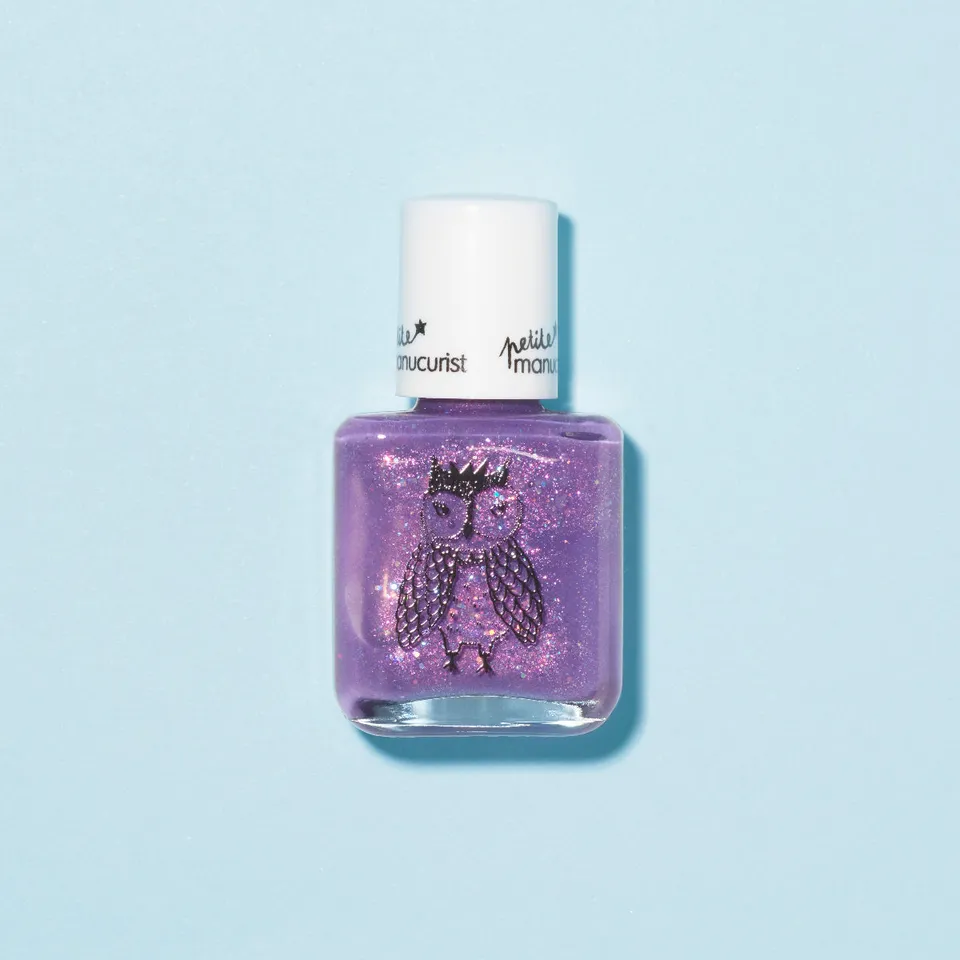 manucurist-scarlett-die-eule-kindernagellack-glitzer-violett image 1