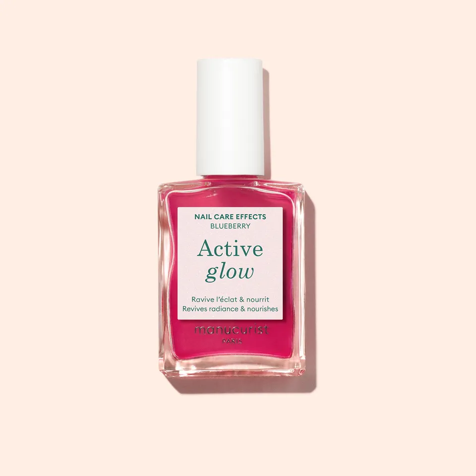 manucurist-active-glow-blueberry-pflegender-beautifier-lack-in-intensiv-rosa image 1