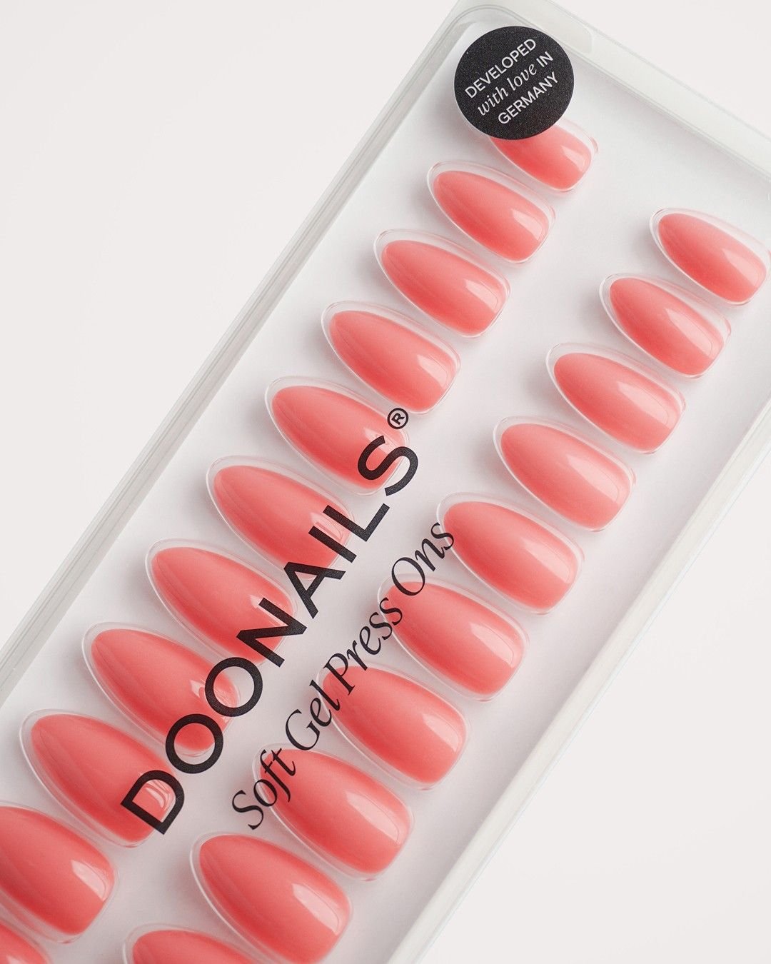 doonails-peach-please-short-almond-soft-gel-press-ons-pfirsich image 5