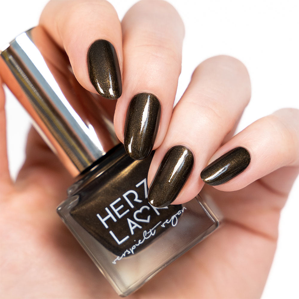 herzlack-isegrim-veganer-nagellack-dunkelbraun-schimmer-11ml image 2