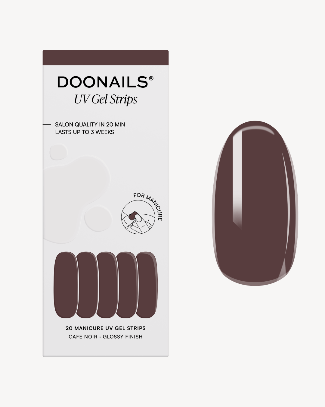 doonails-cafe-noir-uv-gel-strips-braun-grau image 1