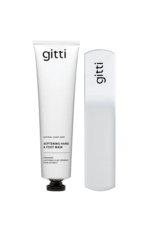 gitti-foot-spa-set-pflegende-fu-maske-75-ml-fu-feile-im-set image 1