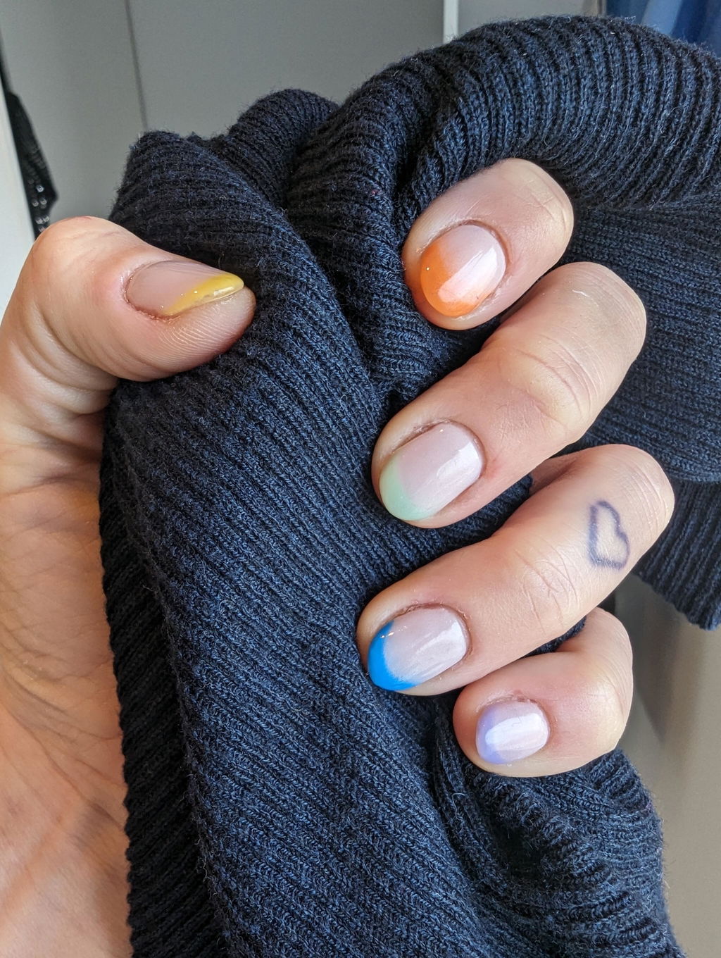 Trendige Farbe