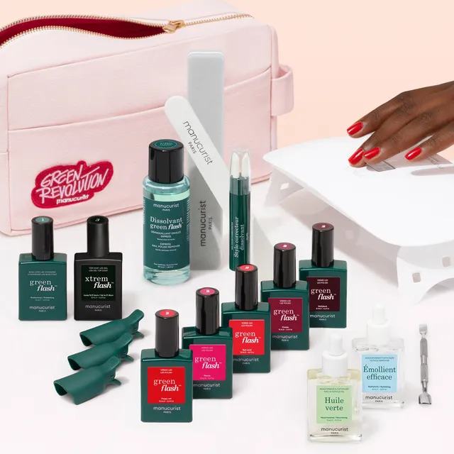 manucurist-green-flash-necessaire-super-addict-gr-tes-semi-permanent-starter-kit image 1