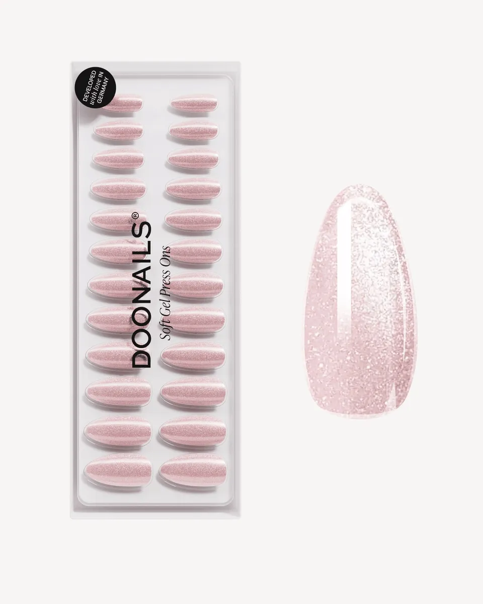 doonails-rose-cat-eye-soft-gel-press-ons-medium-almond image 1