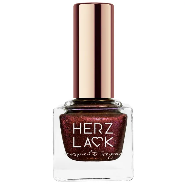 herzlack-hades-veganer-nagellack-dunkelbraun-flakies-schimmer-11ml image 1